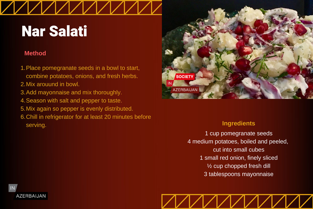 Nar Salati Recipe